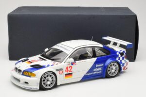 BMW M3 E46 GTR #42 J. Muller / J.J. Lehto ALMS 2001 Minichamps 1:18 80430139183 Метал — снимка 8 от 8