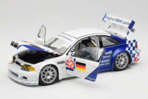 BMW M3 E46 GTR #42 J. Muller / J-J. Lehto ALMS 2001 Minichamps 1:18 80430139183-R1 Метал — снимка 2 от 8