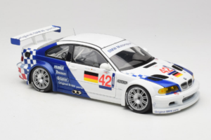 BMW M3 E46 GTR #42 J. Muller / J-J. Lehto ALMS 2001 Minichamps 1:18 80430139183-R1 Метал — снимка 6 от 8