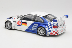 BMW M3 E46 GTR #42 J. Muller / J-J. Lehto ALMS 2001 Minichamps 1:18 80430139183-R1 Метал — снимка 7 от 8