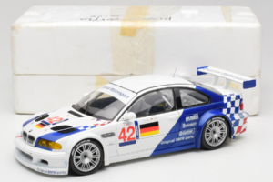 BMW M3 E46 GTR #42 J. Muller / J-J. Lehto ALMS 2001 Minichamps 1:18 80430139183-R1 Метал — снимка 8 от 8