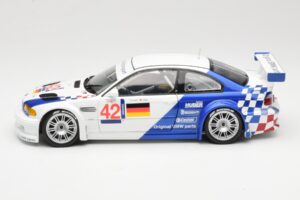 BMW M3 E46 GTR #42 J. Lehto / J. Muller ELMS 2001 Minichamps 1:18 100012192 Метал — снимка 4 от 8
