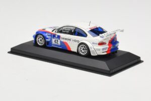 BMW M3 E46 GTR #42 P. Muller / J. Muller / H-J. Stuck / P. Lamy ADAC 24h Nurburgring 2004 Minichamps 1:43 BMW001 Метал — снимка 3 от 4