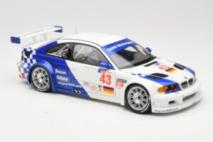 BMW M3 E46 GTR #43 D. Muller ALMS 2001 Minichamps 1:18 100012143 Метал — снимка 6 от 8