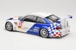 BMW M3 E46 GTR #43 D. Muller ALMS 2001 Minichamps 1:18 100012143 Метал — снимка 7 от 8