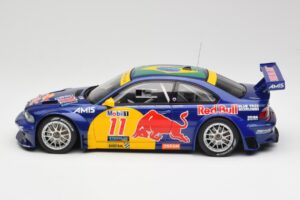 BMW M3 E46 GTR #11 Red Bull Interlagos 2005 AUTOart 1:18 80645 Метал — снимка 3 от 6