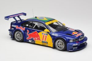 BMW M3 E46 GTR #11 Red Bull Interlagos 2005 AUTOart 1:18 80645 Метал — снимка 4 от 6