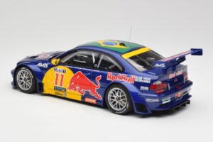 BMW M3 E46 GTR #11 Red Bull Interlagos 2005 AUTOart 1:18 80645 Метал — снимка 5 от 6