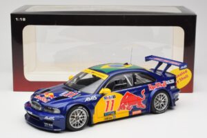 BMW M3 E46 GTR #11 Red Bull Interlagos 2005 AUTOart 1:18 80645 Метал — снимка 6 от 6