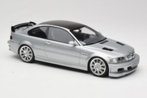 BMW M3 E46 GTR Сребрист Otto 1:18 OT1128 Смола — снимка 4 от 6