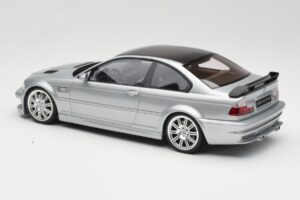 BMW M3 E46 GTR Сребрист Otto 1:18 OT1128 Смола — снимка 5 от 6