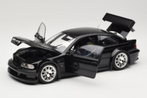 BMW M3 E46 GTR Street Черен Minichamps 1:18 100012105 Метал — снимка 2 от 8