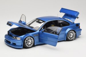 BMW M3 E46 GTR Street Син Minichamps 1:18 80430302540 Метал — снимка 2 от 8