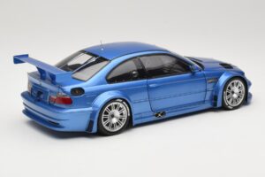 BMW M3 E46 GTR Street Син Minichamps 1:18 80430302540 Метал — снимка 3 от 8