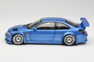BMW M3 E46 GTR Street Син Minichamps 1:18 80430302540 Метал — снимка 4 от 8