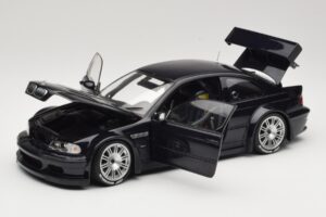 BMW M3 E46 GTR Street Carbon Black Minichamps 1:18 80430152552 Метал — снимка 2 от 8