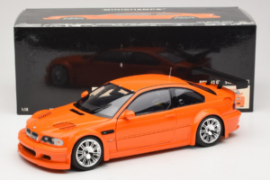 BMW M3 E46 GTR Street Оранжев Minichamps 1:18 100012106 Метал — снимка 8 от 8