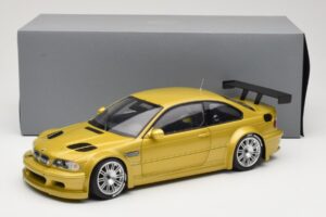 BMW M3 E46 GTR Street Phoenix Yellow Minichamps 1:18 80430309444 Метал — снимка 8 от 8