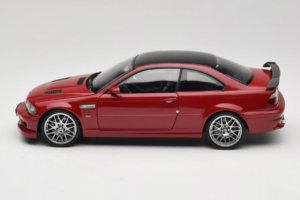 BMW M3 E46 GTR Street Червен Kyosho 1:18 08507R Метал — снимка 4 от 8