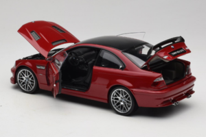 BMW M3 E46 GTR Street Червен Kyosho 1:18 08507R Метал — снимка 5 от 8