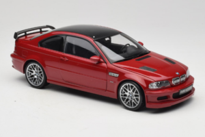 BMW M3 E46 GTR Street Червен Kyosho 1:18 08507R Метал — снимка 6 от 8