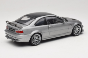 BMW M3 E46 GTR Street Сребристо Сив Kyosho 1:18 08507S Метал — снимка 3 от 8