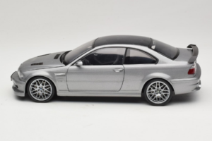 BMW M3 E46 GTR Street Сребристо Сив Kyosho 1:18 08507S Метал — снимка 4 от 8