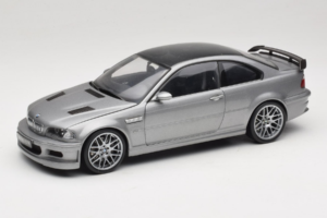 BMW M3 E46 GTR Street Сребристо Сив Kyosho 1:18 08507S Метал