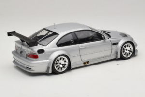 BMW M3 E46 GTR Street Сребрист Minichamps 1:18 100012100 Метал — снимка 3 от 8