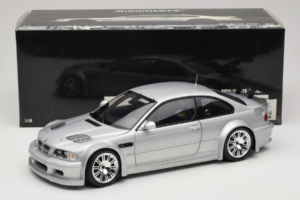 BMW M3 E46 GTR Street Сребрист Minichamps 1:18 100012100 Метал — снимка 8 от 8