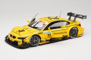 BMW M3 E92 #22 T. Glock BMW Team MTEK DTM 2013 Minichamps 1:18 100132222 Метал — снимка 2 от 8