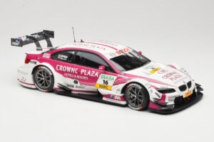 BMW M3 E92 DTM #16 BMW Team RMG A. Priaulx 2013 Minichamps 1:18 100132216 Метал — снимка 6 от 8