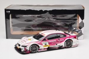 BMW M3 E92 DTM #16 BMW Team RMG A. Priaulx 2013 Minichamps 1:18 100132216 Метал — снимка 8 от 8