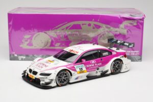 BMW M3 E92 #15 A. Priaulx BMW Team RBM DTM 2012 Minichamps 1:18 100122215 Метал — снимка 8 от 8