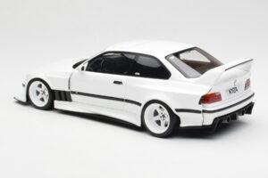 BMW M3 GTR E36 Khyzyl Saleem Alpine Бял Otto 1:18 OT1051 Смола — снимка 5 от 6
