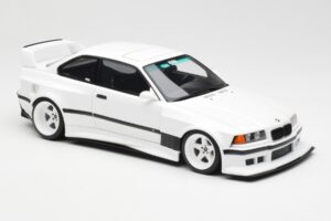 BMW M3 GTR E36 Khyzyl Saleem Alpine Бял Otto 1:18 OT1051 Смола — снимка 4 от 6
