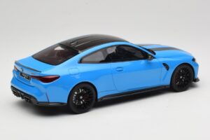 BMW M4 CS G82 Riviera Blue GT Spirit 1:18 GT511 Смола — снимка 2 от 6