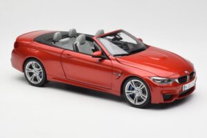BMW M4 F83 Кабриолет Sakhir Оранжев Paragon 1:18 PA-97111 Метал — снимка 6 от 8