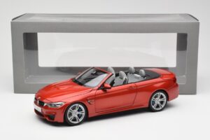 BMW M4 F83 Кабриолет Sakhir Оранжев Paragon 1:18 PA-97111 Метал — снимка 8 от 8