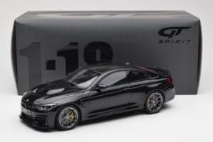 BMW M4 F82 CS Черен GT Spirit 1:18 GT845 Смола — снимка 6 от 6