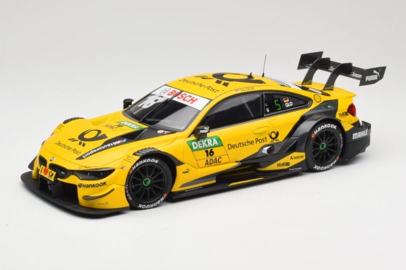 BMW M4 F82 #16 BMW Team RMG T. Glock DTM 2018 Minichamps 1:18 155182816 Метал