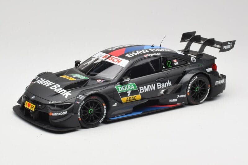 BMW M4 F82 #7 BMW Team RBM B. Spengler DTM 2018 Minichamps 1:18 155182807 Метал