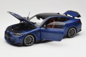 BMW M4 G82 Синьо Metallic Minichamps 1:18 113020123 Метал — снимка 2 от 8