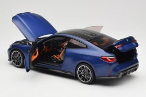 BMW M4 G82 Синьо Metallic Minichamps 1:18 113020123 Метал — снимка 5 от 8