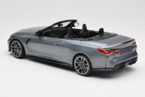BMW M4 G82 Кабриолет Grey Metallic Minichamps 1:18 155021034 Метал — снимка 5 от 6