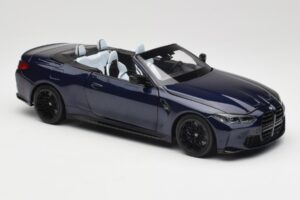 BMW M4 G82 Кабриолет Синьо Metallic Minichamps 1:18 110021031 Метал — снимка 6 от 8
