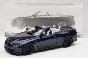 BMW M4 G82 Кабриолет Синьо Metallic Minichamps 1:18 110021031 Метал — снимка 8 от 8