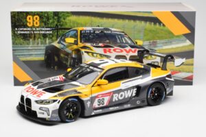 BMW M4 G82 GT3 Rowe Racing #98 ADAC 24 Hours Nürburgring 2022 Minichamps 1:18 113222098 Метал — снимка 8 от 8