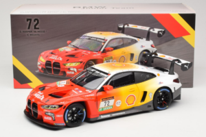 BMW M4 GT3 #72 D. Harper / M. Hesse / C. Weerts BMW M Team RMG 24 Hours of Nurburgring 2024 Minichamps 1:18 113242072 Метал — снимка 8 от 8