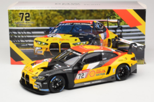 BMW M4 GT3 #72 D. Harper / M. Hesse / N. Verhagen BMW Junior Team 24 Hours of Nurburgring 2023 Minichamps 1:18 113232072 Мета — снимка 8 от 8